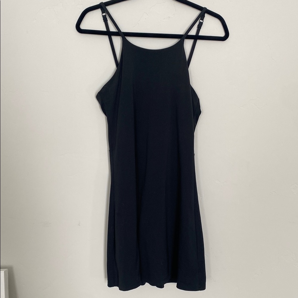 Girlfriend Collective Black Workout Dress